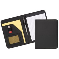 Dartmouth A5 Conference Folder - No Zip (Centre Print) in Black