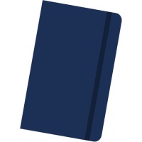 Coloured Banbury A6 Notebook in Dark Blue