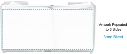Acrylo Memo Block - Medium in Clear