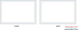 Soft Feel Business Cards in White