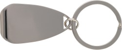 Dallas Bottle Opener Keyring in Silver