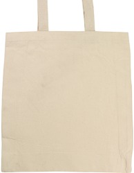 Natural Kingsbridge 5oz Cotton Tote Bag in Natural