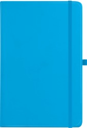 Mood Notebook - Coloured in Cyan