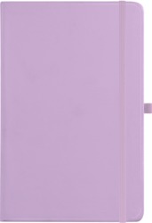 Mood Notebook - Coloured in Pastel Purple