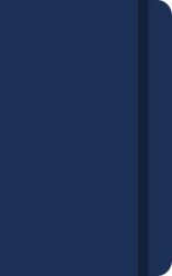 Coloured Banbury A6 Notebook in Dark Blue