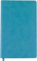 Fashion Notebook A5 in Light Blue/Orange