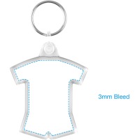 Picto Keyring - Sports in Clear
