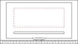 Sticky Note Ruler Set in White