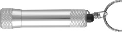 Lumino Torch Keyring in Silver
