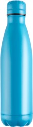 Mood Powder Coated Vacuum Bottle in Light Blue