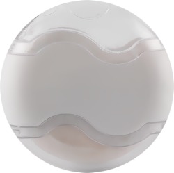 Swerve Pencil Sharpener & Eraser in White