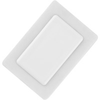 Snap Eraser Rectangular in White