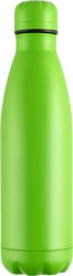 Mood Powder Coated Vacuum Bottle in Lime Green