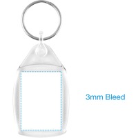 Picto Keyring - Original in Clear