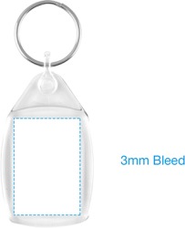 Picto Keyring - Original in Clear