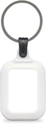 Kolour Keyring in White