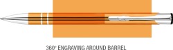 Electra Ballpen 360&deg; in Orange