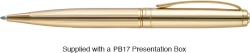 Lustrous Ballpen - Gold in Gold