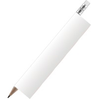 Auto Tip Pencil in White