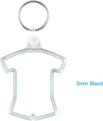 Picto Keyring - Sports in Clear