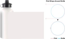 Seattle Drink Bottle in White