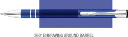 Electra Ballpen 360&deg; in Dark Blue