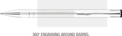 Electra Ballpen 360&deg; in Silver