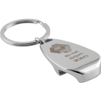 Printed Example of Dallas Bottle Opener Keyring