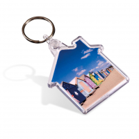 Printed Example of Picto Keyring - House