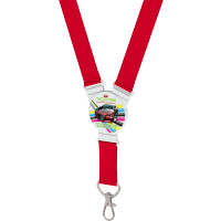 Printed Example of Snap Lanyard - Round Shape