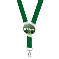 Printed Example of Snap Lanyard - Elliptical Shape