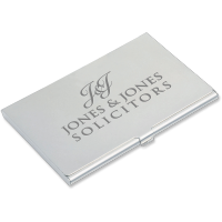 Printed Example of Aluminium Business Card Holder