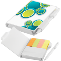 Printed Example of Sticky Note Pad with Pen
