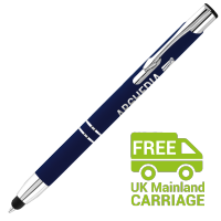 Printed Example of Electra Classic DK Soft Touch Ballpen LE