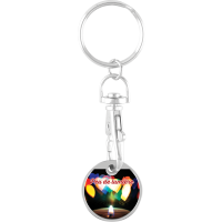 Printed Example of Full Colour Euro Trolley Coin