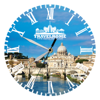 Printed Example of Circular Wall Clock - Large