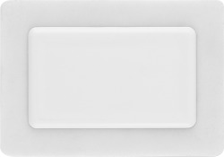Snap Eraser Rectangular in White
