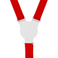 Snap Lanyard - Round Shape in Red