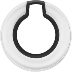 Hawk Wireless Charger in Black/Transparent