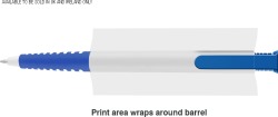Albion Grip Ballpen (Black Ink) in Blue
