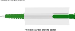 Albion Grip Ballpen (Black Ink) in Green