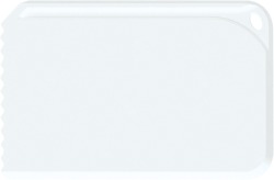 Snap Ice Scraper in White