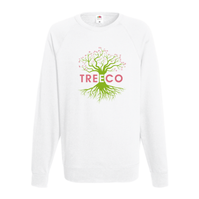 White Lightweight Jumper - Medium - Printed Front