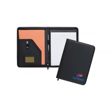 Dartmouth A4 Conference Folder - Zipped (Bottom Right Print)