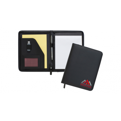 Dartmouth A5 Conference Folder - Zipped (Bottom Right Print)