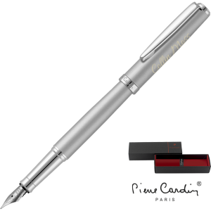 Montfort Fountain Pen - Silver