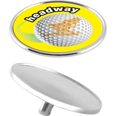 Chrome Ball Marker with Spike
