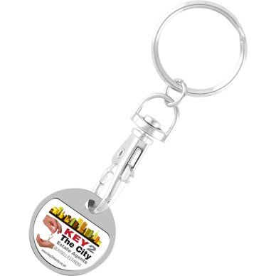 Full Colour Trolley Coin