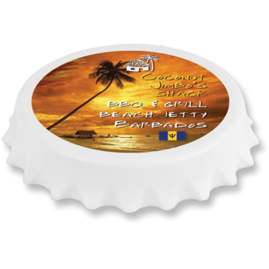 Bottle Opener Fridge Magnet