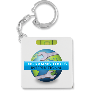 Spirit Level Tape Measure Keyring